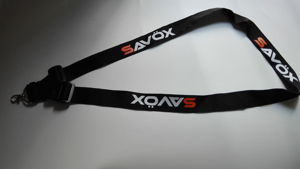 Savox Savox Lanyard / TX Strap: Black SAVLANYARD