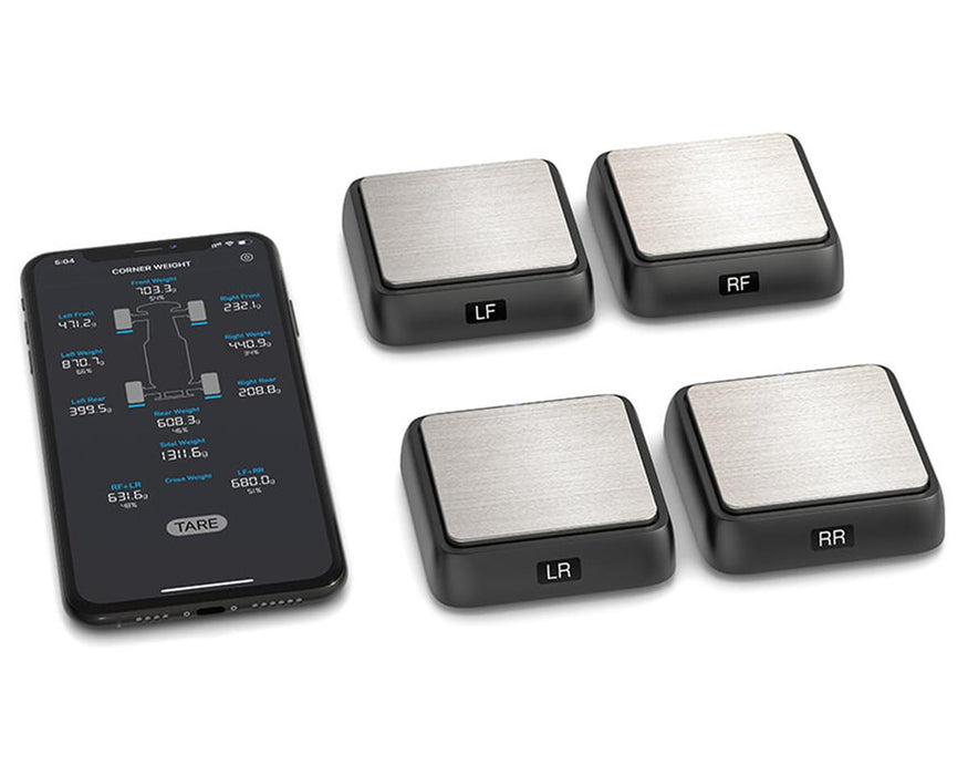 SkyRC SCWS2000 Bluetooth Corner Weight Scale System w/ 4 Scales