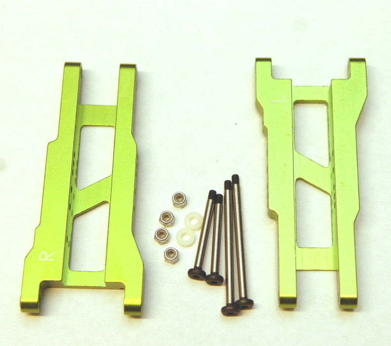 ST Racing Concepts Green Heavy Duty Rear Suspensi Arms w/ Lock Nut Hinge Pins SPTST2555XG