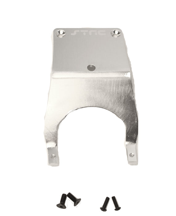 ST Racing Concepts FRONT SKID PLATE (SILVER) STAMPEDE SPTST3623FS