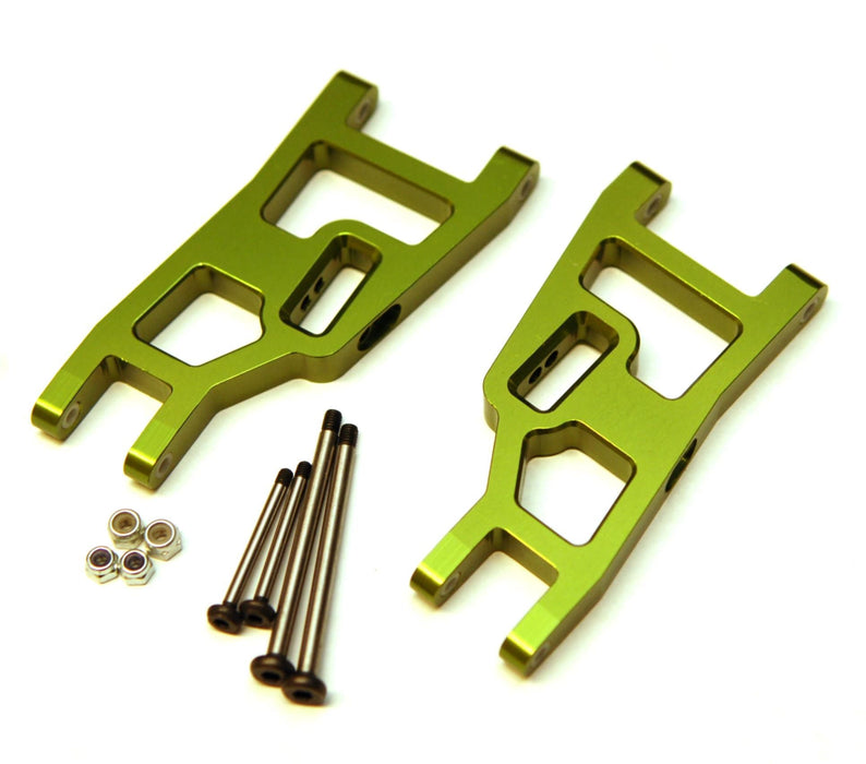 ST Racing Concepts Green Heavy Duty Front Suspens Arms, w/ Lock Nut Hinge Pins SPTST3631XG