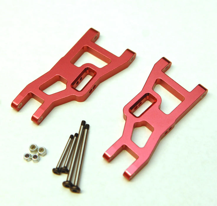 ST Racing Concepts Red Heavy Duty Front Suspensio Arms w/ Lock Nut Hinge Pins SPTST3631XR