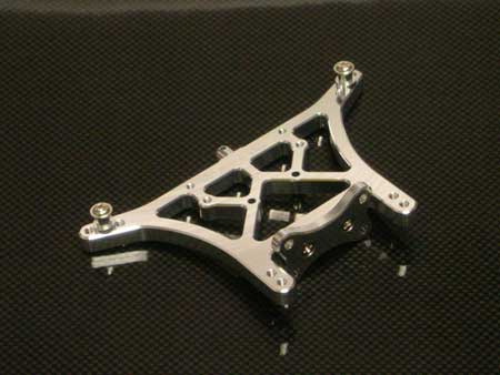 ST Racing Concepts 6MM HD REAR SHOCK TOWER (SLVR) STAMPEDE / RUSTLER / BANDIT SPTST3638S