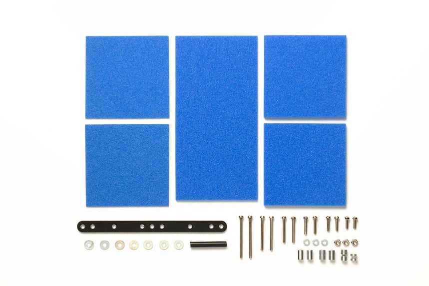 Tamiya JR Brake Sponge Set 1/2/3mm Blue TAM15512