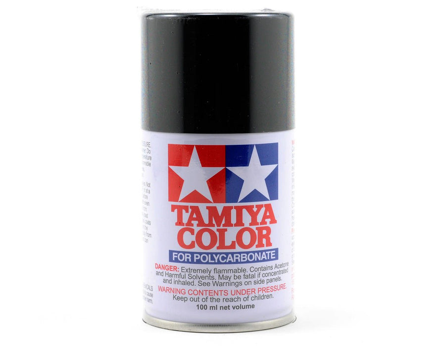 Tamiya Polycarbonate RC Body Spray Paint PS-5 Black - TAM86005