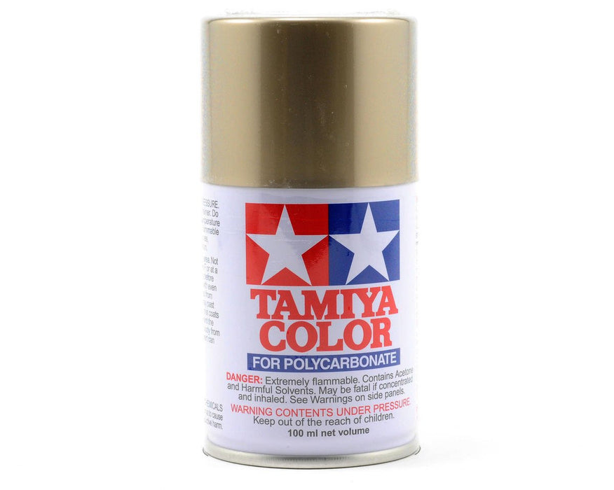 Tamiya Polycarbonate RC Body Spray Paint PS-52 Champagne Gold Anodized Aluminum - TAM86052