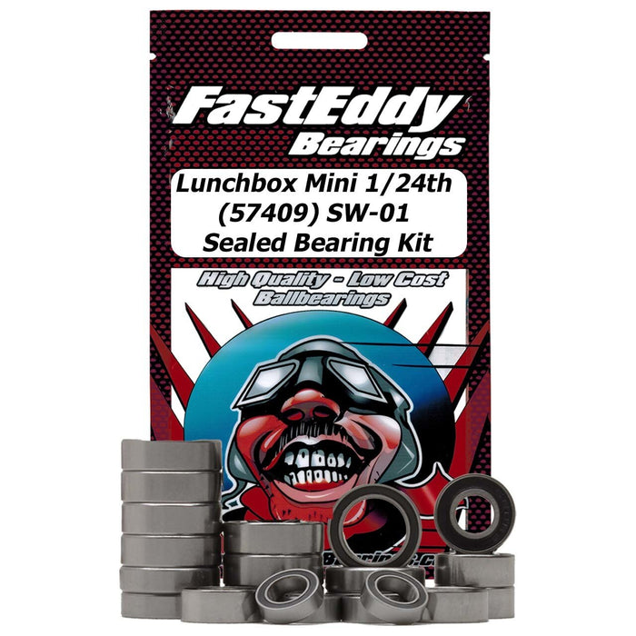 Team FastEddy Tamiya Lunchbox Mini 1/24 SW-01 Sealed Bearing Kit - TFE5923