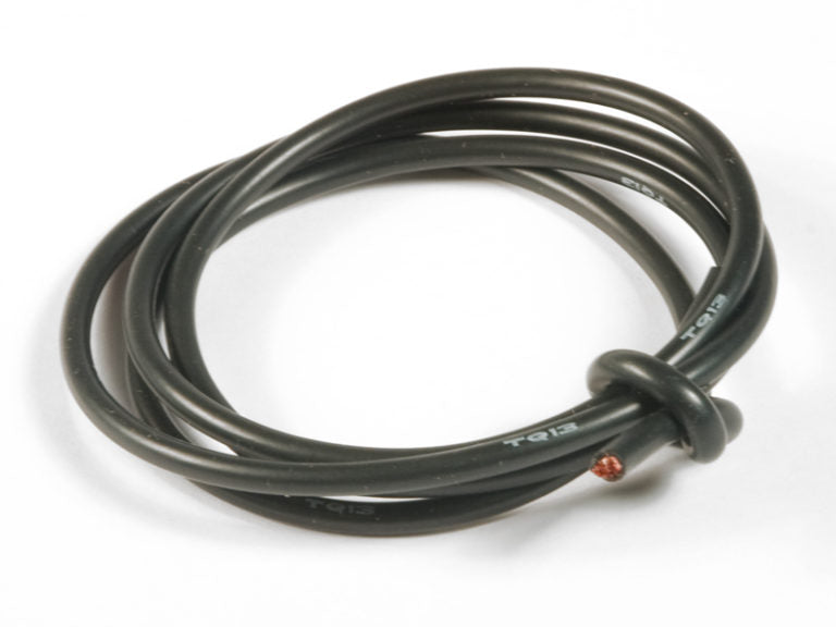 TQ Wire 13 Guage Wire Silicone Wire Black (50') TQW1351