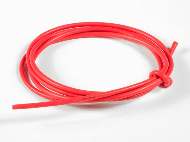 TQ Wire 16 Gauge Super Flexible Wire- Red 3' TQW1634