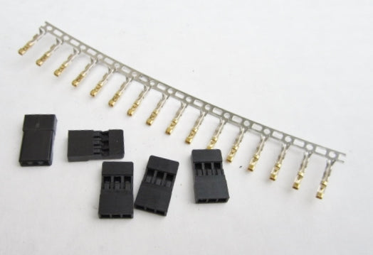 TQ Wire Servo Cable Ends and Crimp Connectors -JR TQW2405