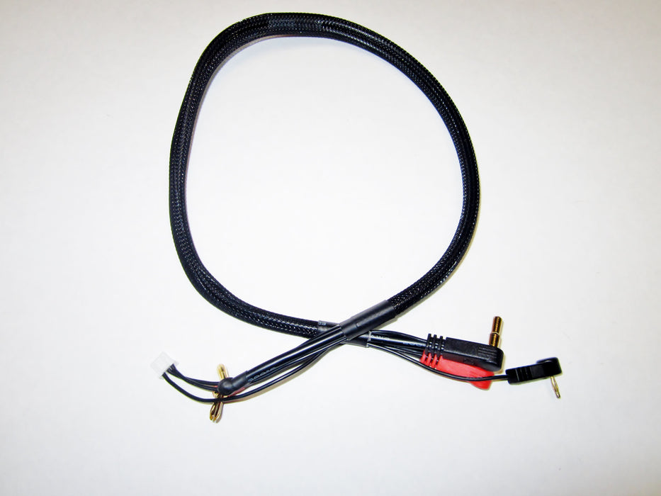 TQ Wire 2S Pro Charging Cable with 4mm + 5mm Bullets and Strain TQW2720