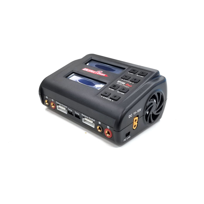 Ultra Power UP200 DUO 200W Dual Port Multi-Chemistry AC/DC Charger - UPTUP200DUO