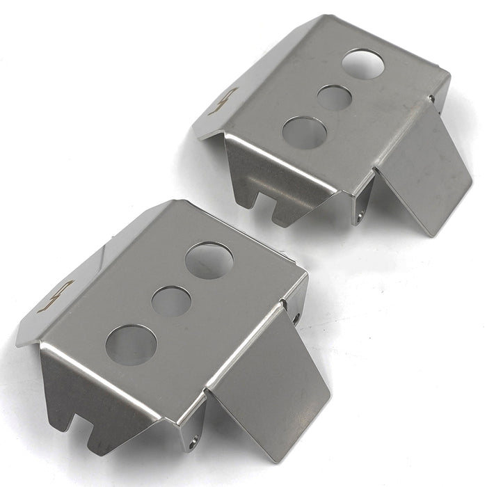 Yeah Racing Stainless Steel Front & Rear Differential Protectors for Axial SCX6 - AXSC-081