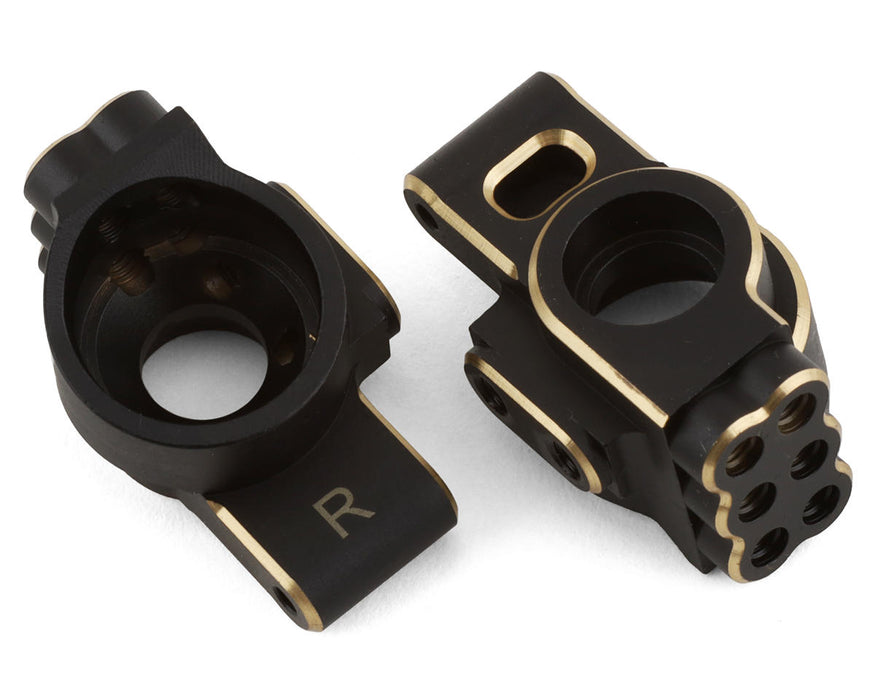 Yokomo YD-2 Brass Rear Hub Carrier (2) - YOKY2-415RBA